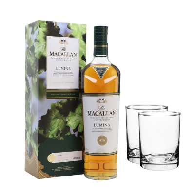 Macallan Lumina 700 + 2 Glasses