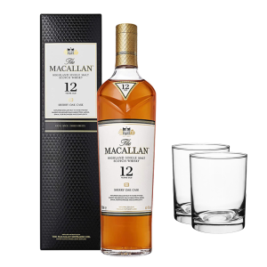Macallan 12Y Sherry Oak Cask 700 + 2 Glasses