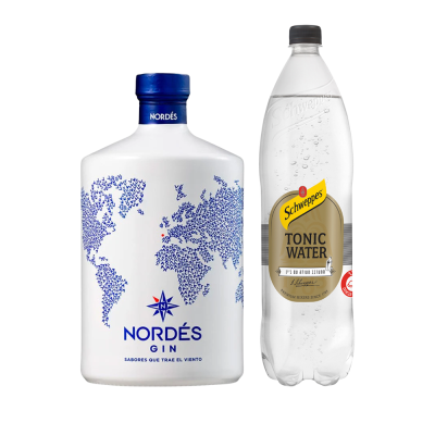 Nordes Gin 700ml + Schweppes Tonic 1.5L + Ice Bag