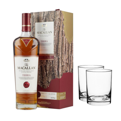 Macallan Terra 700 + 2 Glasses