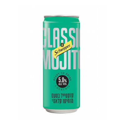Schweppes Mojito Cocktail Can 330ml